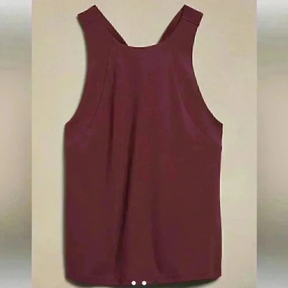 Banana Republic PONTE TWIST-BACK TOP - Picture 4 of 4